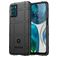 Mobigear Rugged Shield Motorola Moto G42 Fleksibel TPU Bagsidecover Stødsikkert - Sort