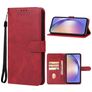 Mobigear Retro Samsung Galaxy A55 Wallet case - Red
