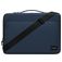 Gaston Luga Däsh Cushioned Briefcase Pasta 16 polegadas para portátil - Azul escuro