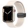 Mobigear Sport Mag Silikone Apple Watch Urrem Magnetlås - 42/41/40/38 mm - Stjerneskær