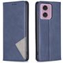 Mobigear Rhombus Slim Motorola Moto G24 Funda tipo libro - Azul