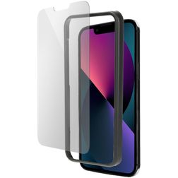 Mobiparts Regular iPhone 13 Mini Cristal templado Protector de pantalla - Compatible con fundas + Marco de instalación