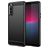Mobigear Brushed Slim Sony Xperia 10 V Flexible TPU Back cover - Black
