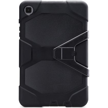 Xccess Survivor Essential Samsung Galaxy Tab A7 Lite Plastica rigida / Silicone Back cover + Supporto - Nero