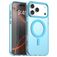 Mobigear Shockproof iPhone 18 Pro Max MagSafe Plástico rígido Capa traseira - Azul