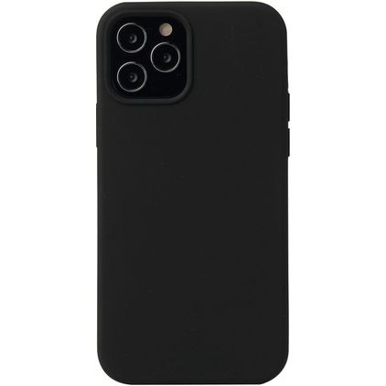 Mobigear Rubber Touch iPhone 13 Pro Max Silicone Capa traseira - Preto