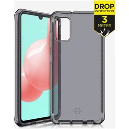 ITSKINS SpectrumClear Samsung Galaxy A41 Flexibilní TPU Zadní kryt odolný proti nárazům - Černá