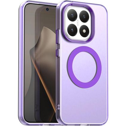 Mobigear Shockproof Xiaomi 15T MagSafe Kova Suojakuori - Violetti