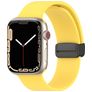 Mobigear Sport Mag Pasek Silikon do Apple Watch Zapięcie magnetyczne - 42/41/40/38 mm - Żółty