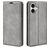 Mobigear Retro Slim iPhone 17 Wallet case - Grey
