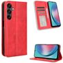 Mobigear Sensation Samsung Galaxy M55 Cover a libro portafoglio - Rosso