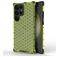 Mobigear Honeycomb Samsung Galaxy S24 Ultra Plástico rígido Capa traseira Antichoque - Verde