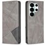 Mobigear Rhombus Slim Samsung Galaxy S26 Ultra Etui z klapką - Szary