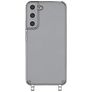 Mobigear Mix & Match Transparente Samsung Galaxy S22 Plus TPU flexible Funda con cuerda - Transparente