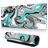 Mobigear Anti-Slip Musmatta - 40 x 90 cm - Abstract Fluid 15