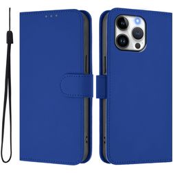 Mobigear Urban Wallet iPhone 16 Pro Max Funda tipo libro Cartera - Azul oscuro