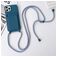 Mobigear Lanyard Card iPhone 15 Pro Max Silikone Cover med snor og kortholder - Mørkeblå