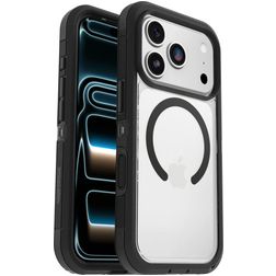 OtterBox Defender Pro XT iPhone 18 Pro MagSafe Plástico rígido Capa traseira Antichoque - Transparente / Preto