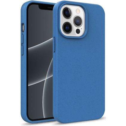 Mobigear Bio iPhone 14 Pro Max Material ecológico Capa traseira - Azul