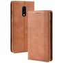 Mobigear Sensation OnePlus 7 Pungetui med Seddelrum - Cognac