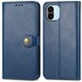 Mobigear Snap Button Xiaomi Redmi A1 4G Wallet case - Blue