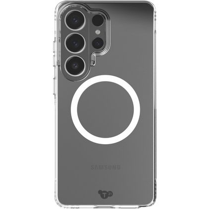 Tech21 EvoLite Gennemsigtig Samsung Galaxy S26 Ultra MagSafe Fleksibel TPU Bagsidecover Stødsikkert - Gennemsigtig