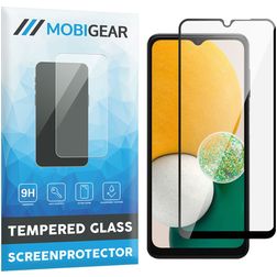 Mobigear Premium Samsung Galaxy A13 5G Glas Skærmbeskytter - Case Friendly - Sort