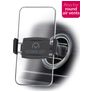 Mobilize Round Vent Suporte para carro Grelha de ventilação Pinça Universal - Preto