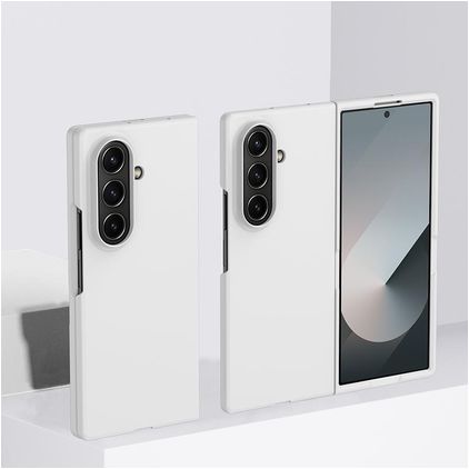 Mobigear Colors Samsung Galaxy Z Fold 7 Plástico rígido Capa traseira - Branco