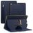 Mobigear Magnetic Folio iPad 7 (2019) Pungetui + Stylus-holder - Marineblå
