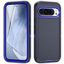Mobigear Rugged Google Pixel 9 Pro Fodral Hårdplast Skal Stötsäkert - Mörkblå