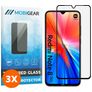 Mobigear Premium Xiaomi Redmi Note 8 Härdat glas Skärmskydd - Skalvänligt - Svart (3-pack)