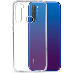 Mobilize Gelly Transparente Xiaomi Redmi Note 8T TPU flexible Carcasa - Transparente