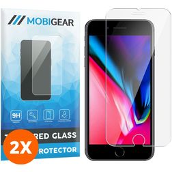 Mobigear iPhone 6 Plus Tempered Glass Screen Protector - Case Friendly (2-Pack)