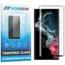 Mobigear Premium Samsung Galaxy S22 Ultra Vidro temperado Película de ecrã - Compatível com capas - Preto