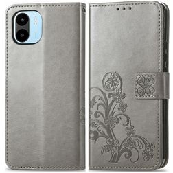Mobigear Clover Xiaomi Redmi A1 4G Knížkové pouzdro Peněženka - Šedá