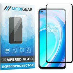 Mobigear Premium OnePlus Nord CE 2 Vidro temperado Película de ecrã - Compatível com capas - Preto
