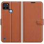 Mobigear Classic Realme C25Y Pungetui med Seddelrum - Brun