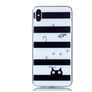 Mobigear Design iPhone XS Max TPU flexible Carcasa - Cat