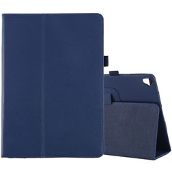 Mobigear Classic iPad 8 (2020) Cover a libro + Portapenna - Blu scuro