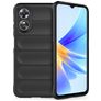 Mobigear Bumpy OPPO A17 TPU flexível Capa traseira - Preto