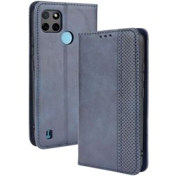 Mobigear Sensation Realme C25Y Funda tipo libro Cartera - Azul