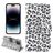 Mobigear Leopard iPhone 14 Pro Max Etui z klapką typu portfel - Biały