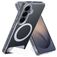 Mobiparts Hardcover Trasparente Samsung Galaxy S26 MagSafe Hardcase Back cover con supporto - Trasparente