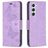 Mobigear Butterfly Samsung Galaxy S23 Wallet case - Purple