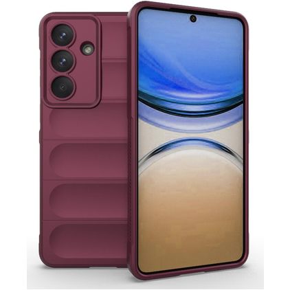 Mobigear Bumpy Samsung Galaxy S26 Plus TPU flessibile Back cover - Wine Red