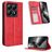 Mobigear Sensation Xiaomi 14T Wallet case - Red