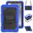 Mobigear SureGrip Xtreme Samsung Galaxy Tab A11 Funda Plástico rígido / Silicona Carcasa + Correa bandolera + Soporte - Azul