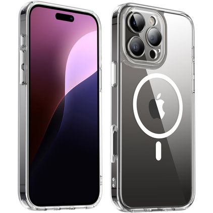Valenta Trend Clear iPhone 16 Pro Max MagSafe Hardcase Etui plecki - Przezroczysty