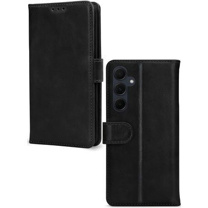 Mobilize Premium Gelly Wallet Samsung Galaxy A35 Pungetui med Seddelrum - Sort